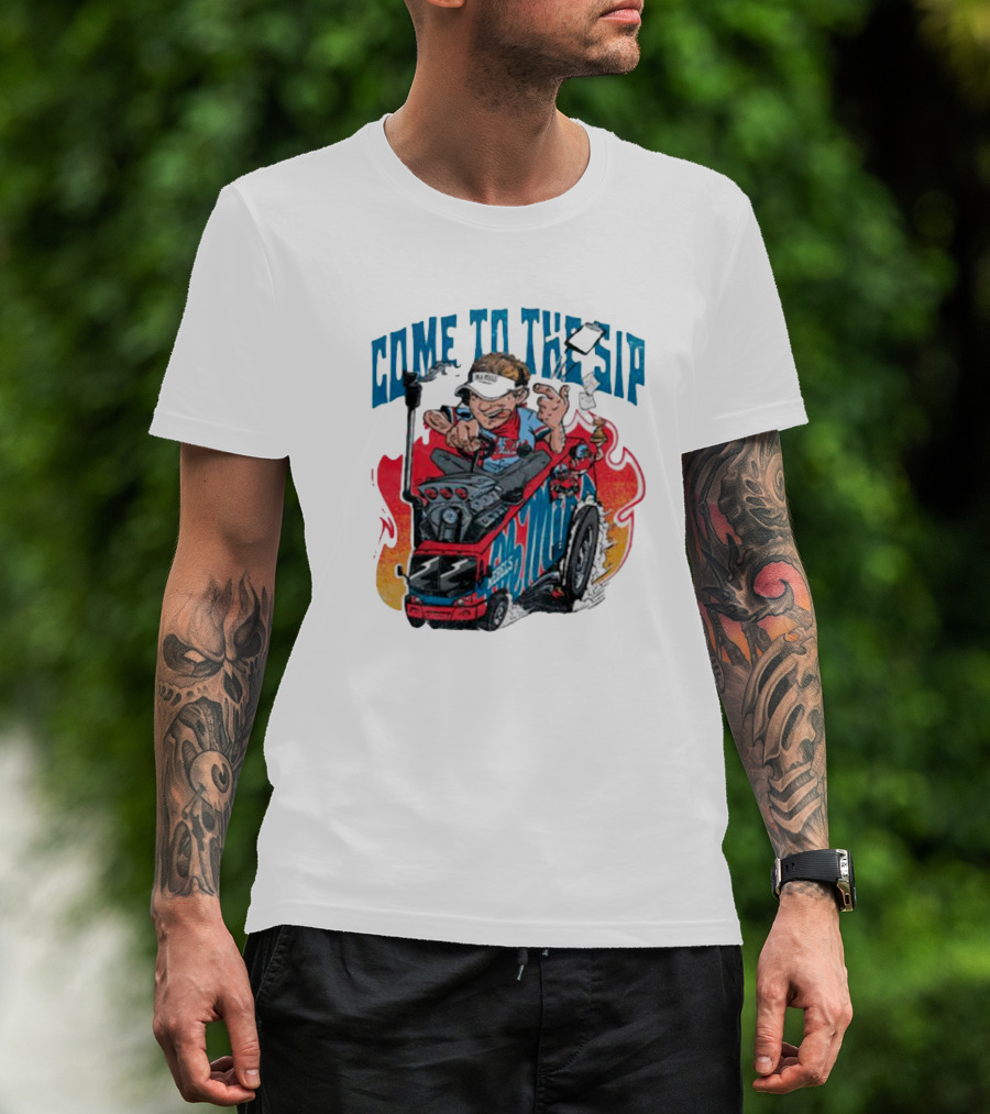 Come To The Sip Ole Miss Rebels All Aboard The Lane Train T-Shirt