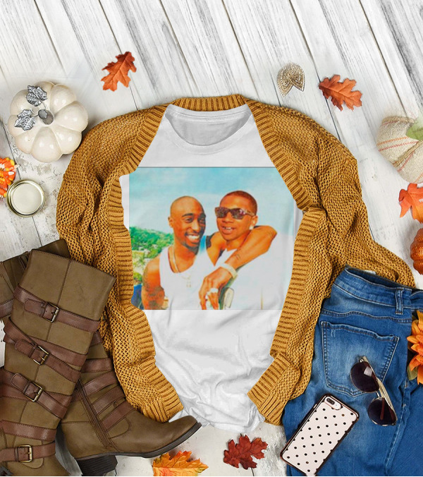 Tupac X Lil B Friendship Vibes T-Shirt