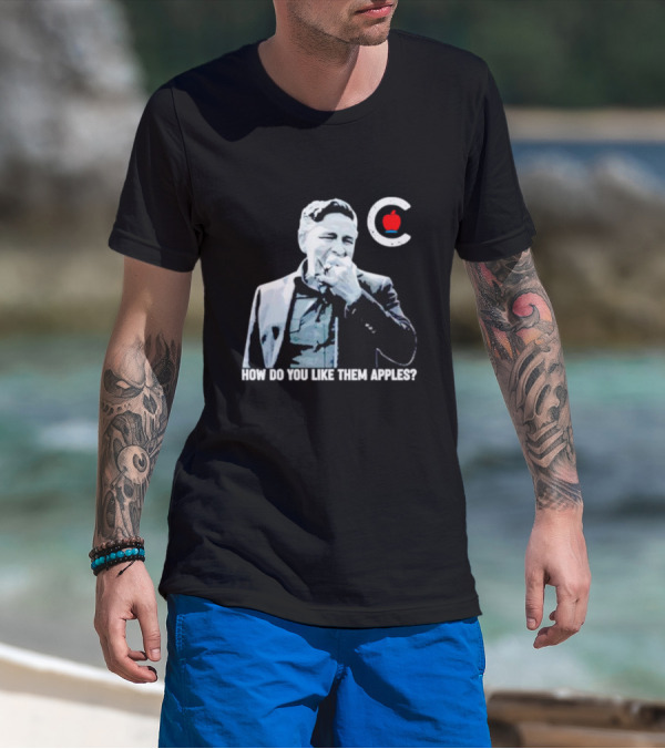 How Do You Like Them Apples Pierre Bring It Home Poilievre Eating Apple T-Shirt