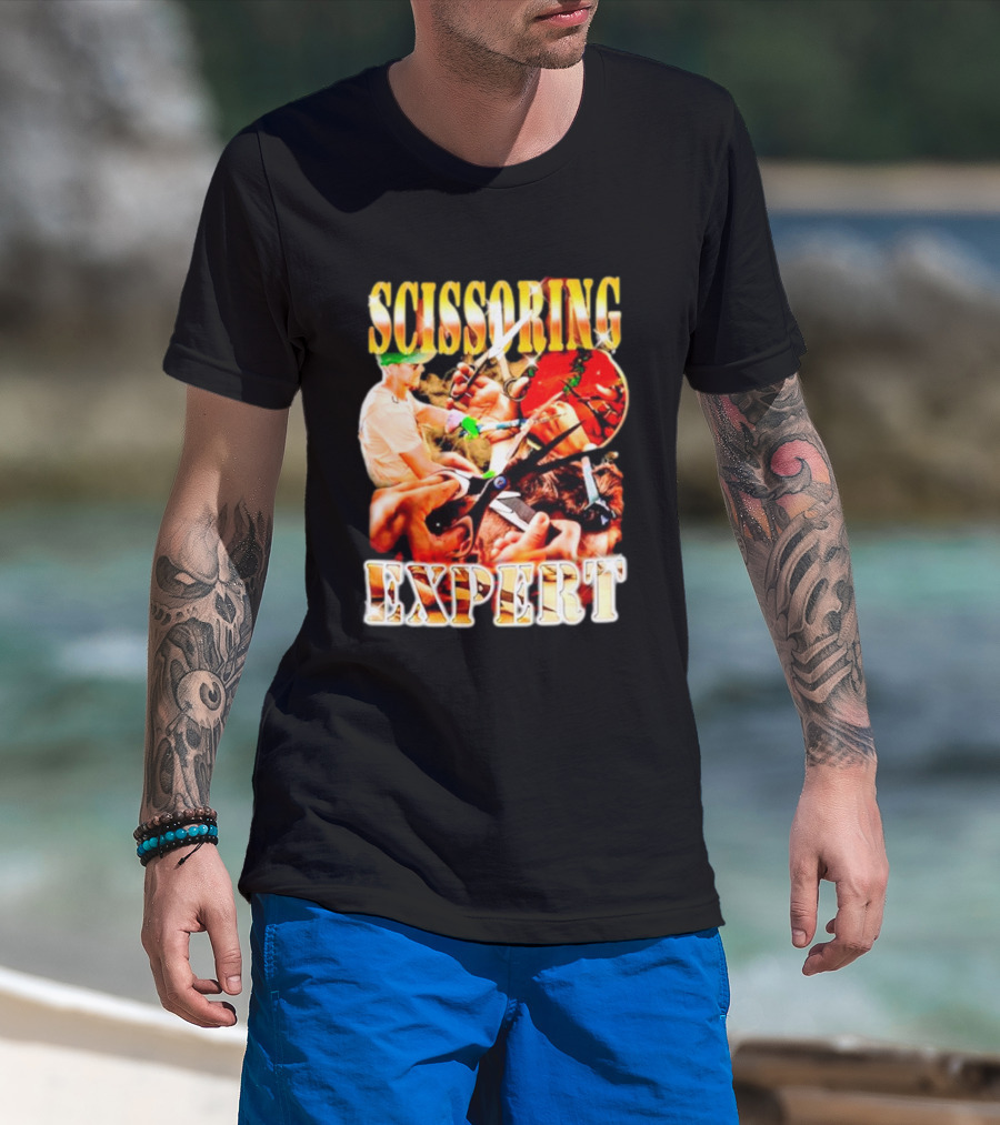 Scissoring Expert Hair Style Mastery T-Shirt