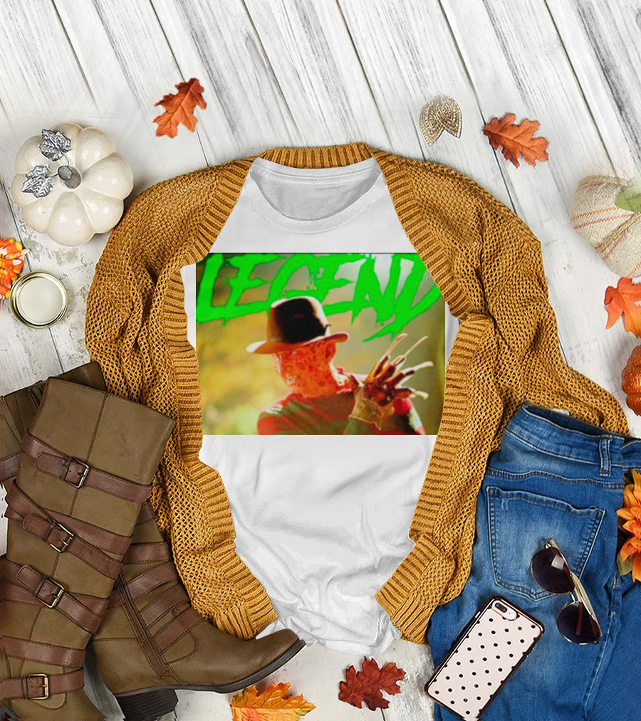 Freddy Krueger Legend Spooky Legends T-Shirt