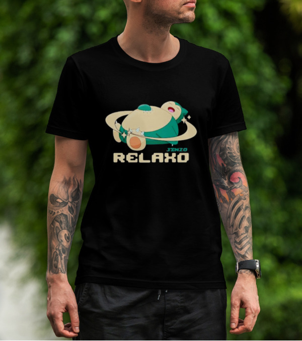 Day Dreamer Jinzo Relaxo Pokemon Snorlax T-Shirt
