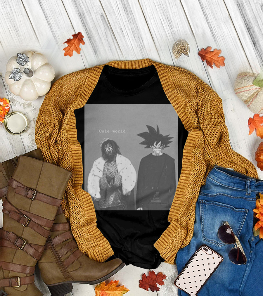 Cole World Dragon Ball Goku J Cole T-Shirt