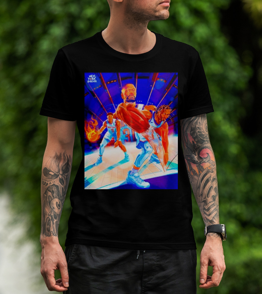 New York Forever Basketball Fireball Legends Stadium Action T-Shirt