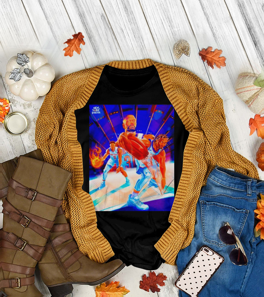 New York Forever Basketball Fireball Legends Stadium Action T-Shirt