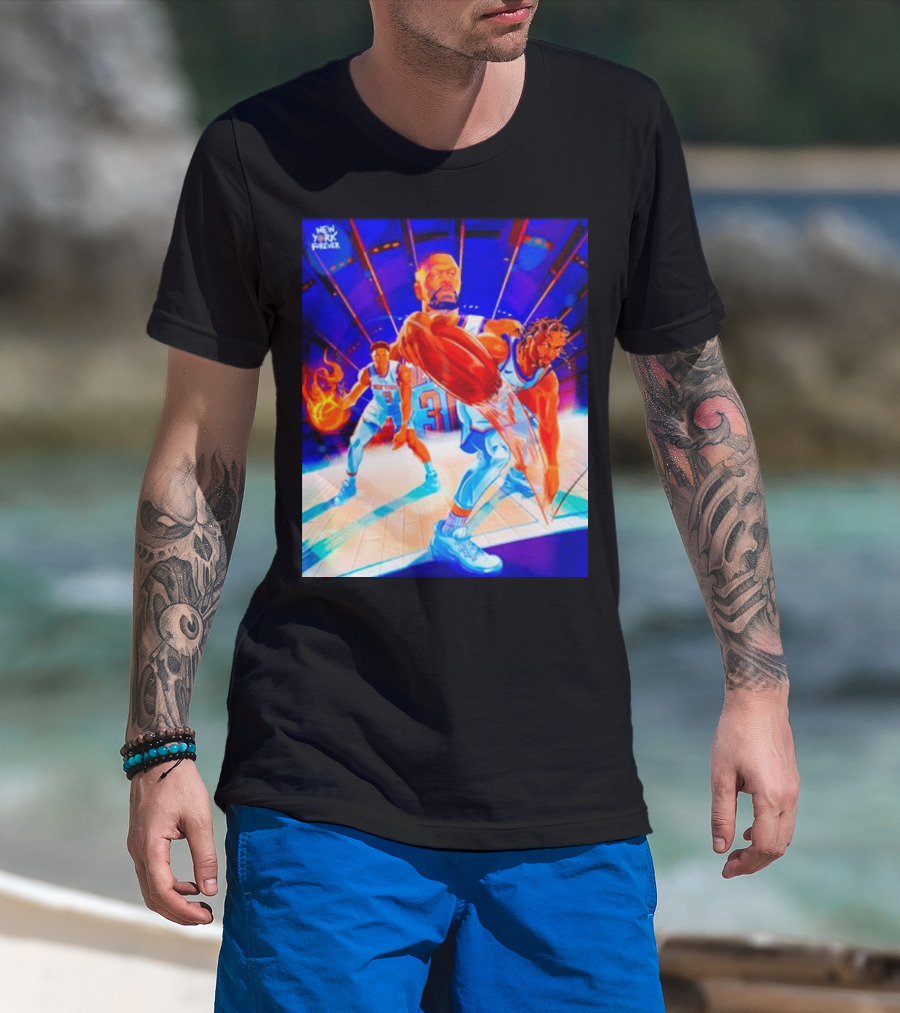 New York Forever Basketball Fireball Legends Stadium Action T-Shirt