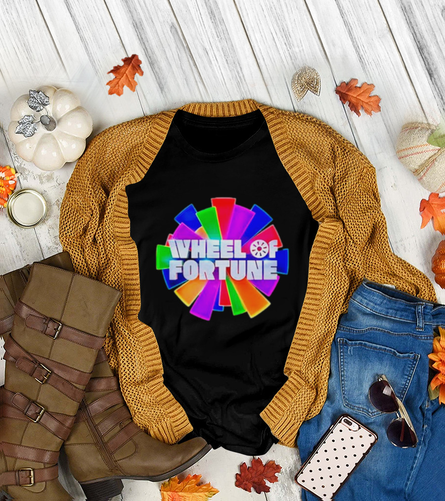 Wheel of Fortune Colorful Iconic T-Shirt