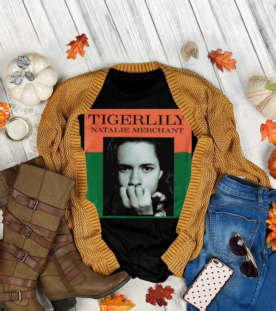 Natalie Merchant Tigerlily Album Cover T-Shirt