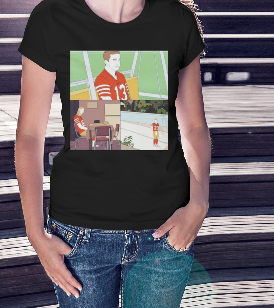 Bye Week Mood Football Reflection Trio T-Shirt