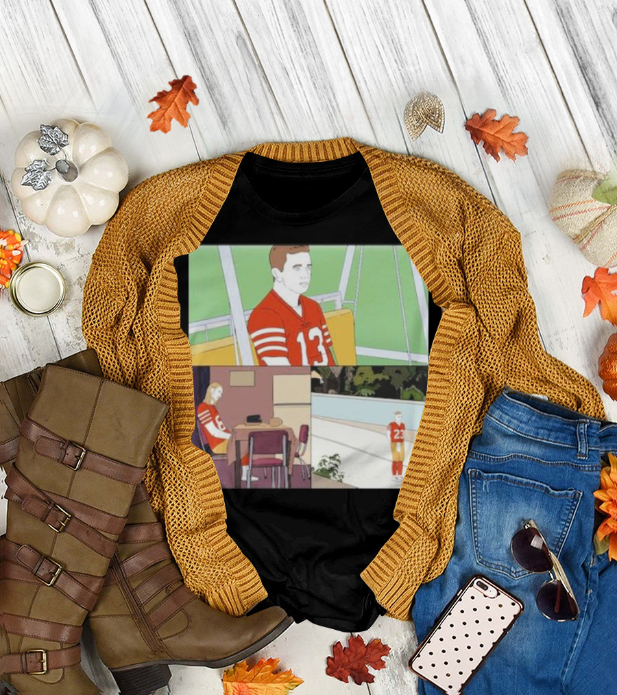 Bye Week Mood Football Reflection Trio T-Shirt