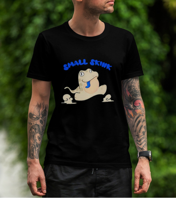 Tom Fawkes Small Skink Blue Tongue Frog T-Shirt