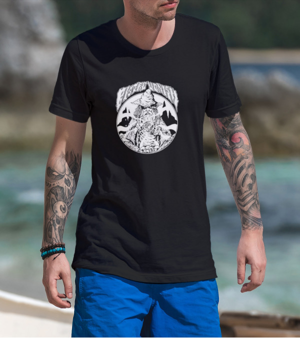 Blasted Vonish Wizard Skull T-Shirt