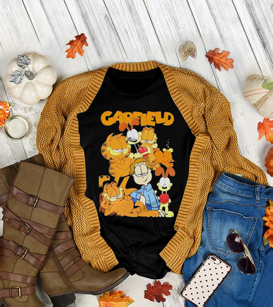 Garfield and Friends Group Character T-Shirt