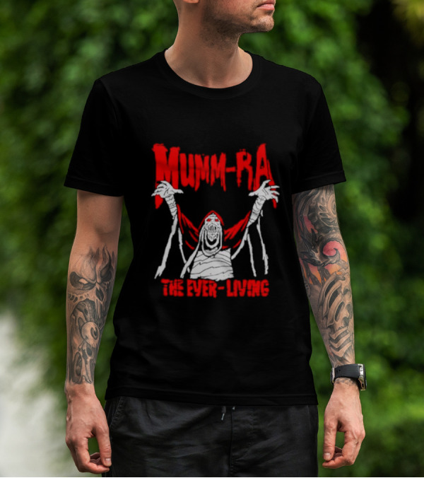 Mumm-Ra The Ever-Living Red And White T-Shirt