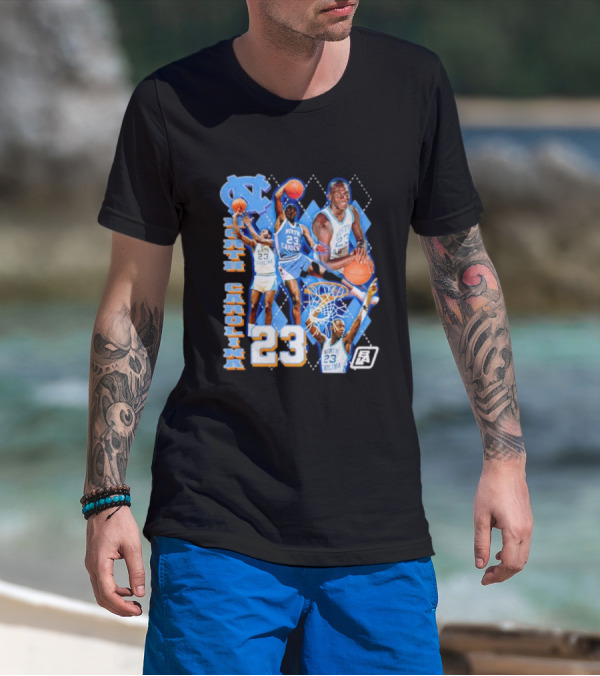North Carolina 23 Michael Jordan UNC Basketball NCAA T-Shirt