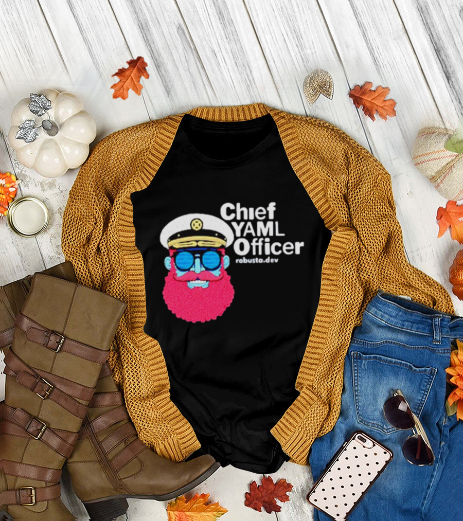 Chief Yaml Officer Robusta.dev T-Shirt