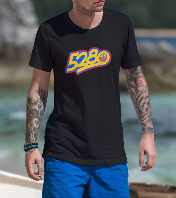 Denver Nuggets 5280 Basketball Team Spirit Mile High City Pride T-Shirt