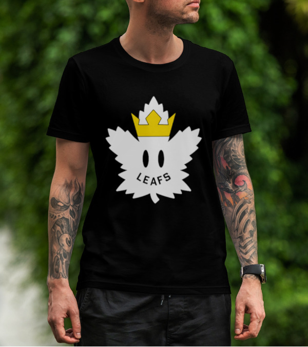 Crown Leafs Ghost Emblem T-Shirt