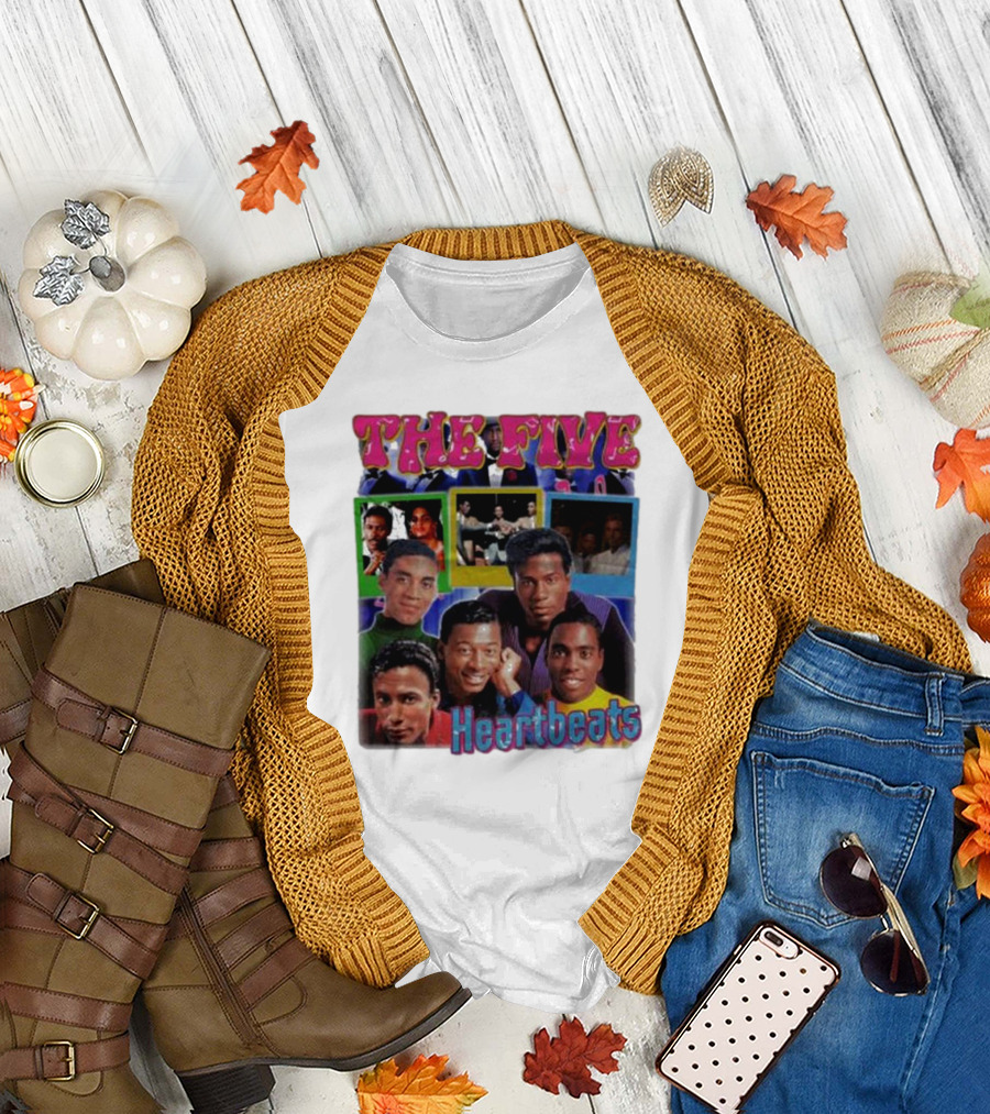 The Five Heartbeats Movie Cast Collage T-Shirt