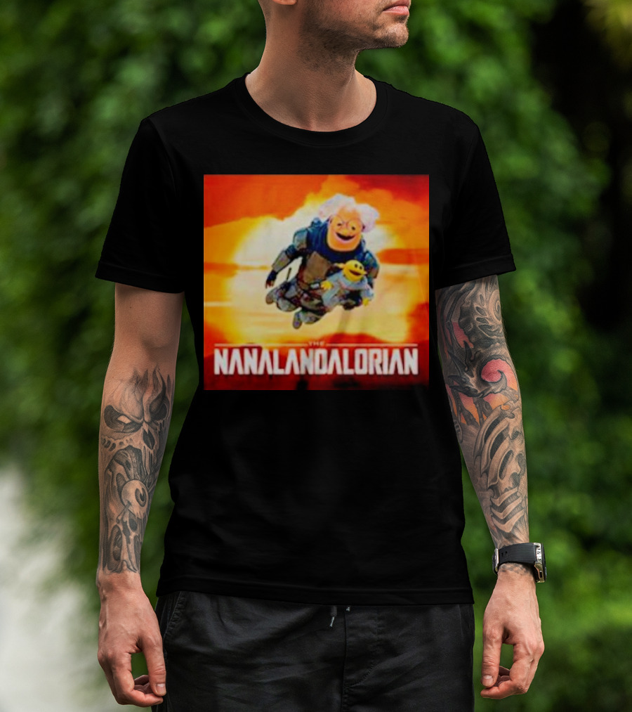 The Nanalandalorian Nanalan Crossover Adventure T-Shirt