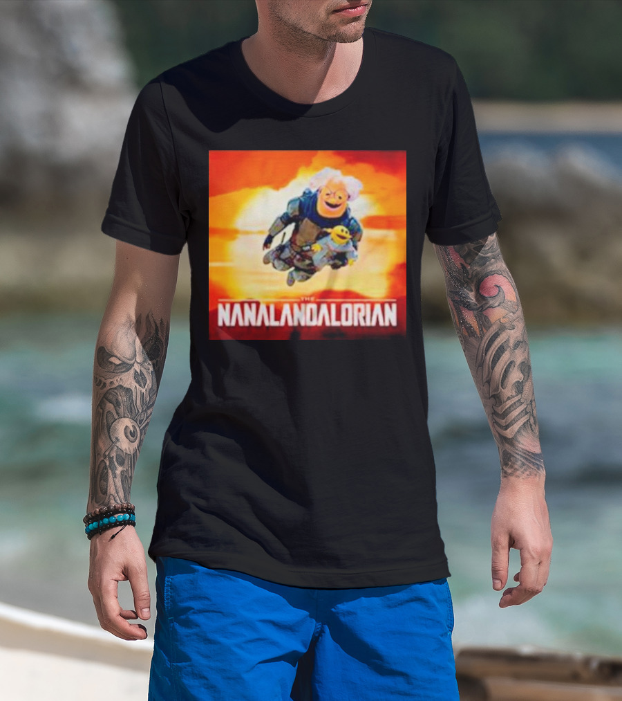 The Nanalandalorian Nanalan Crossover Adventure T-Shirt