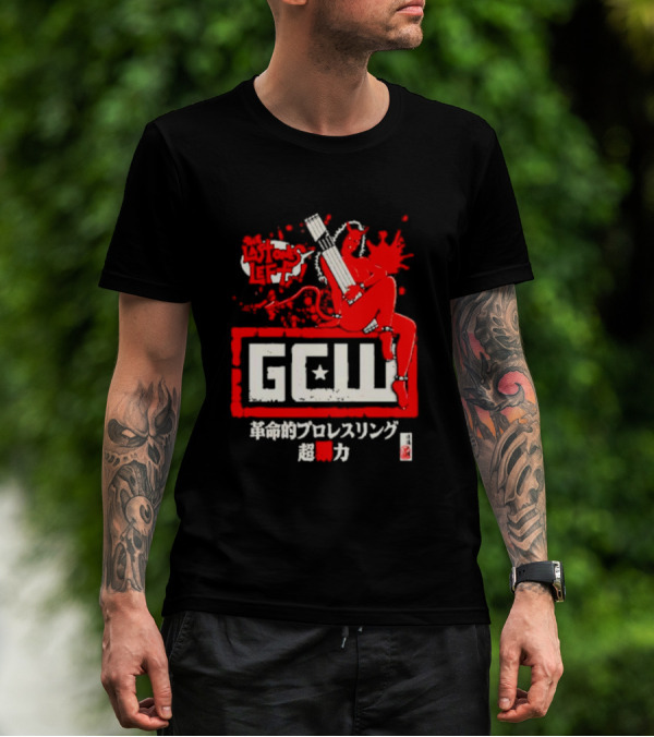 GCW The Last Ones Left Revolutionary Wrestling超力 T-Shirt