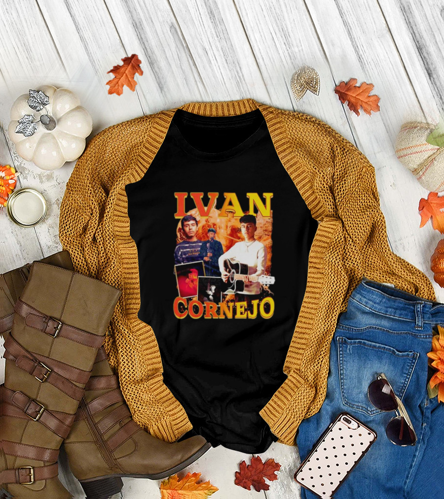 Ivan Cornejo Vintage Music Collage T-Shirt