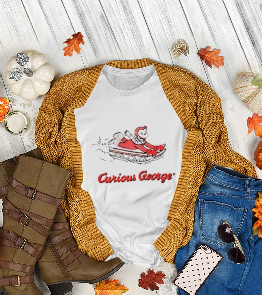 Curious George Sledding Adventure T-Shirt