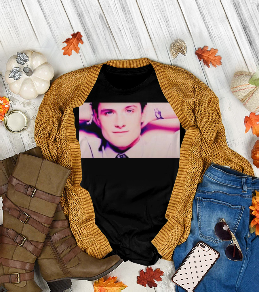 Josh Hutcherson Whistle Iconic Pose T-Shirt