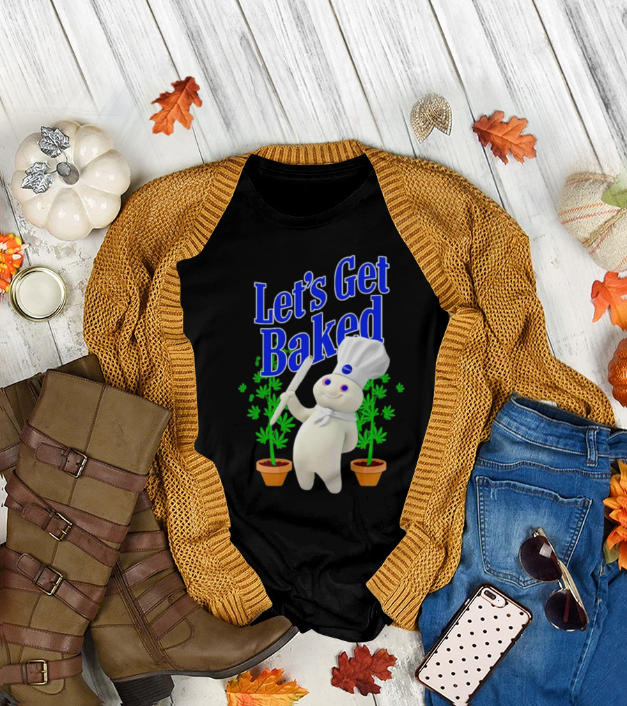 Let's Get Baked Weed Chef Doughboy T-Shirt