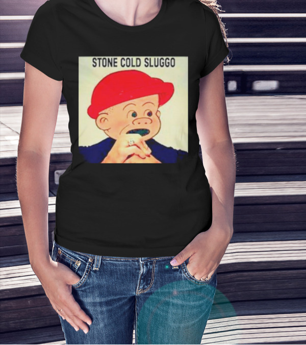 STONE COLD SLUGGO RED HAT CHARACTER HAND GESTURE T-Shirt