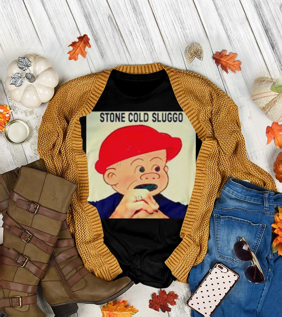 STONE COLD SLUGGO RED HAT CHARACTER HAND GESTURE T-Shirt