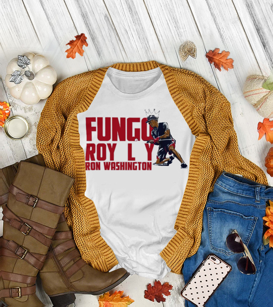 BreakingT Ron Washington Fungo Royalty Baseball King T-Shirt