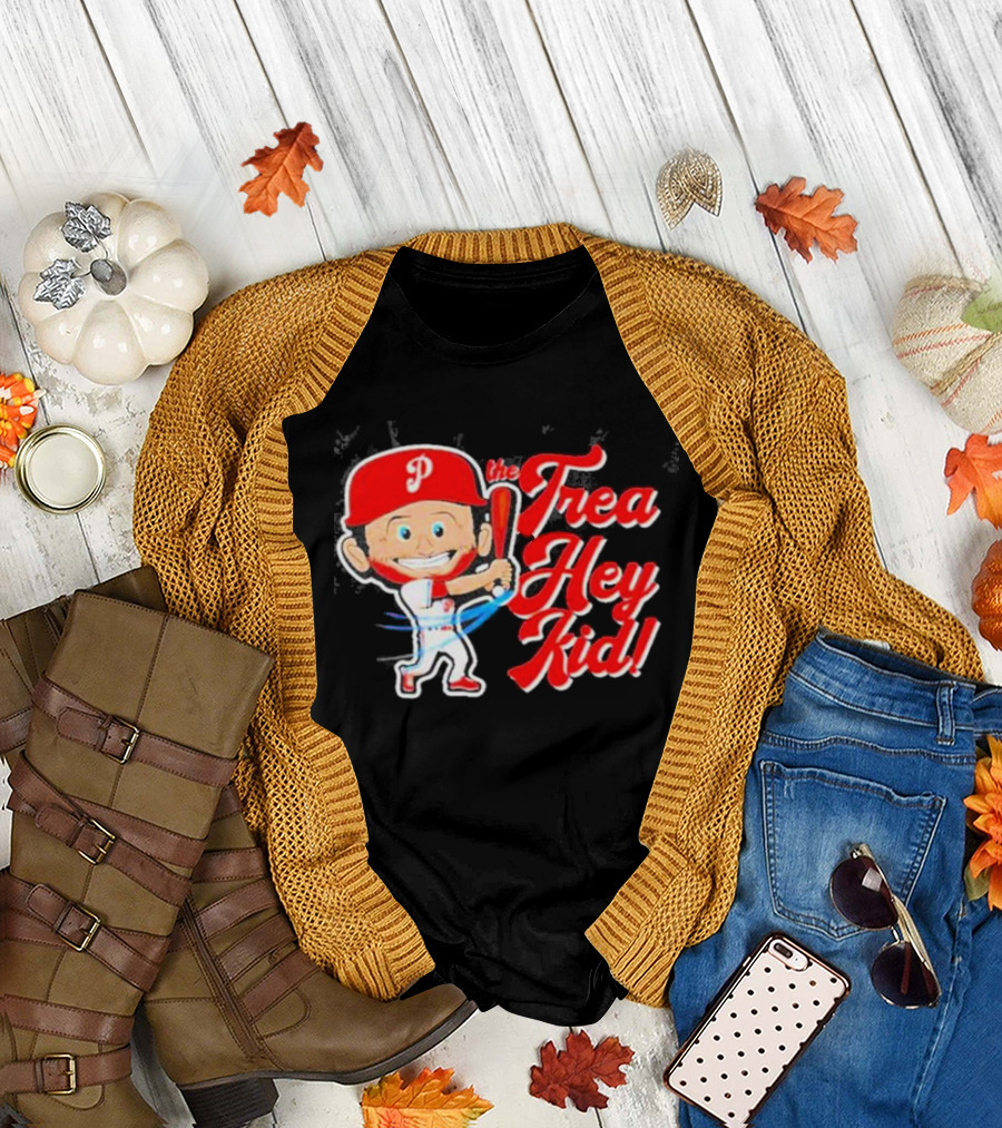 The Trea Hey Kid Philadelphia Phillies Character T-Shirt
