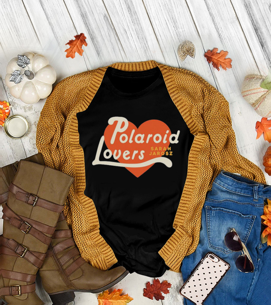 Polaroid Lovers Sarah Jarosz Heart T-Shirt