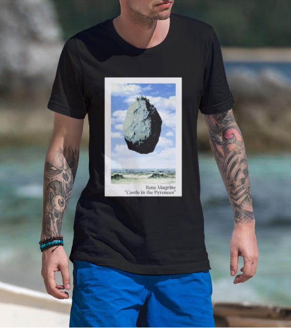 Rene Magritte Castle In The Pyrenees T-Shirt