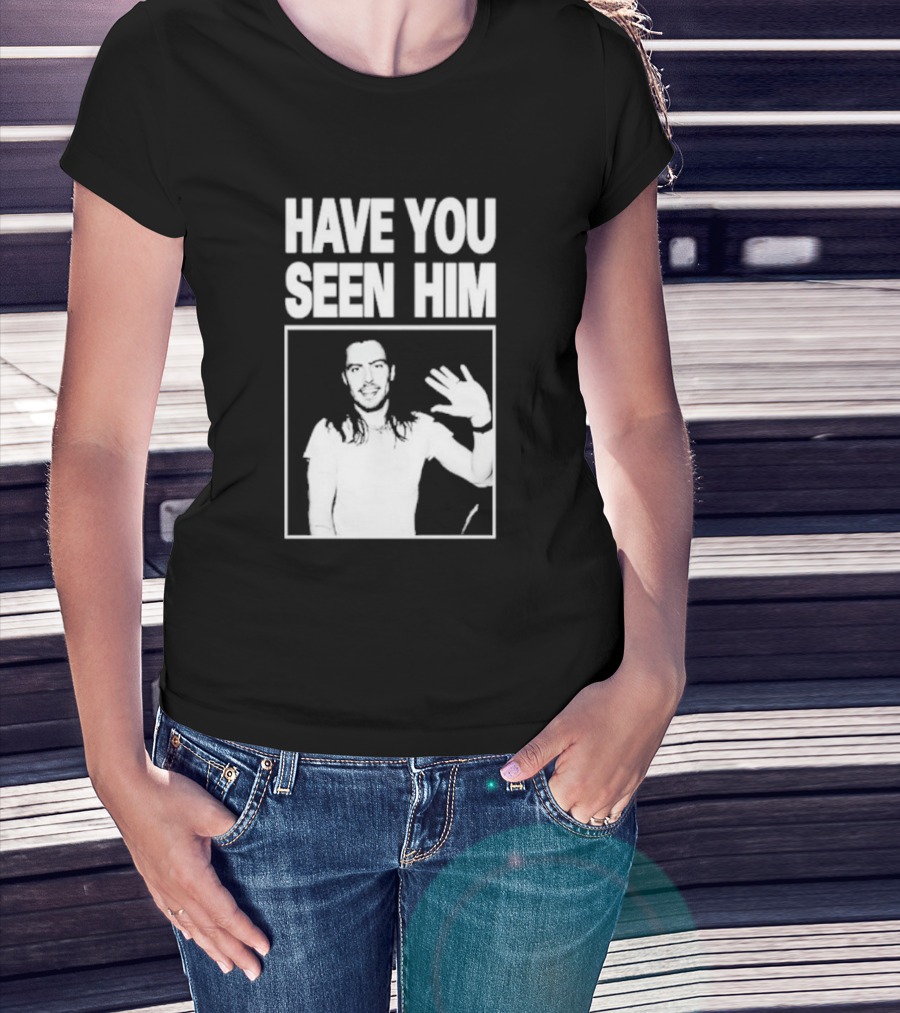 Have You Seen Him Andrew W.K. Wave T-Shirt