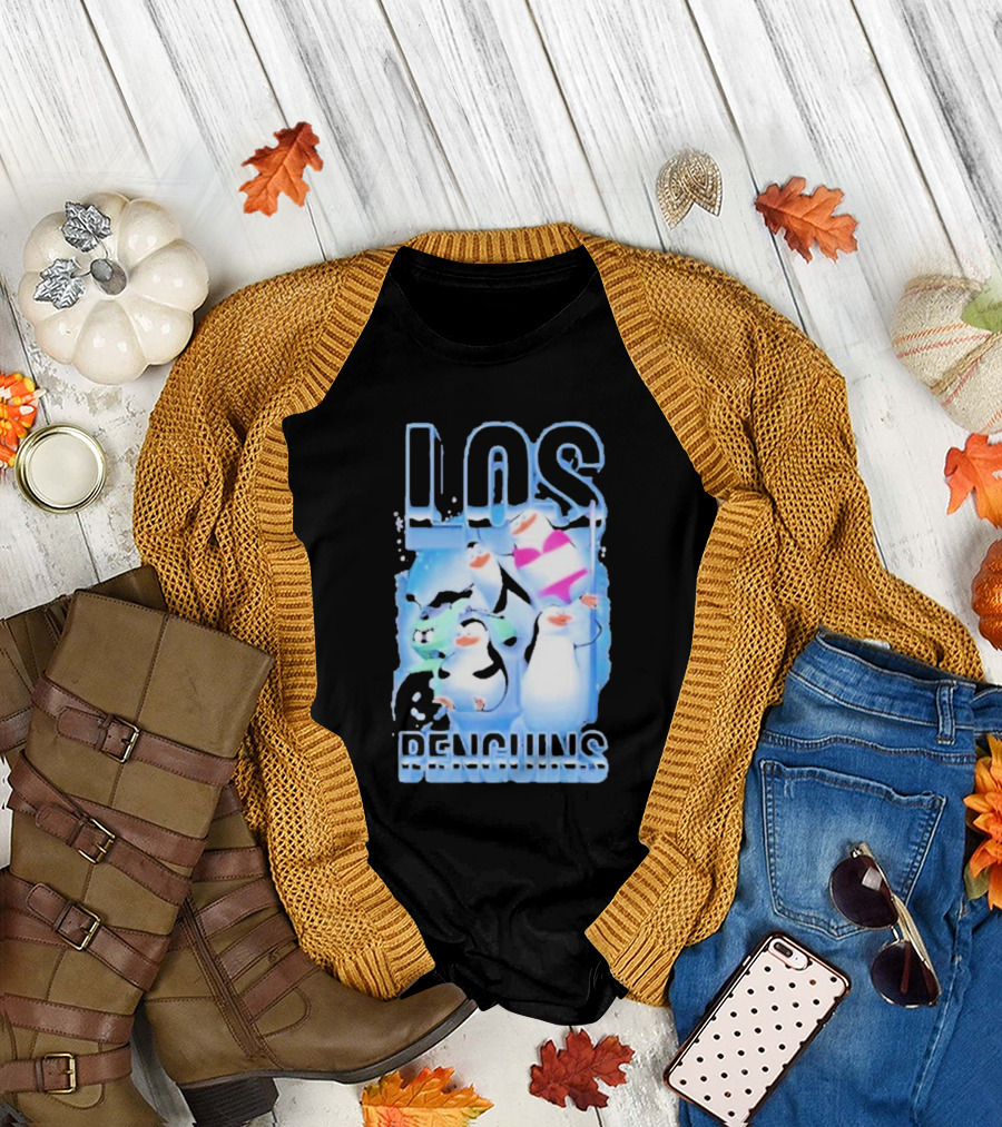 Los Penguins Animated Dancing Ice Party T-Shirt