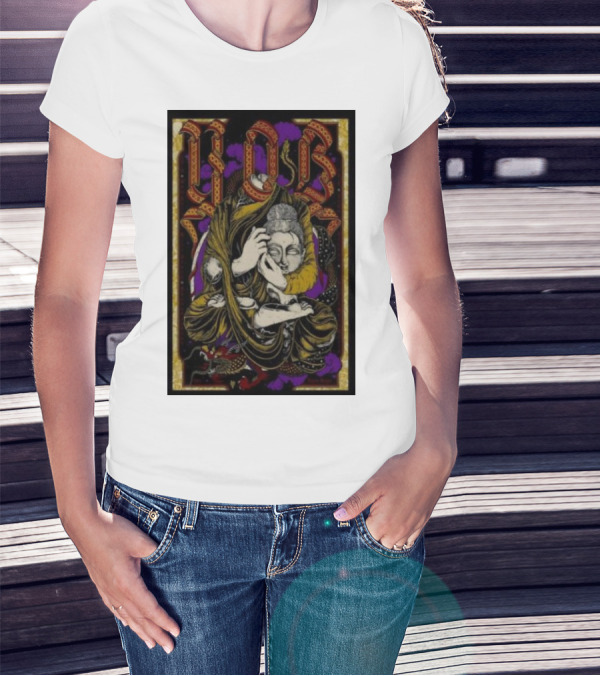 YOB Eugene John Henry’s Dec 09 Psychedelic Fantasy Sculpture T-Shirt