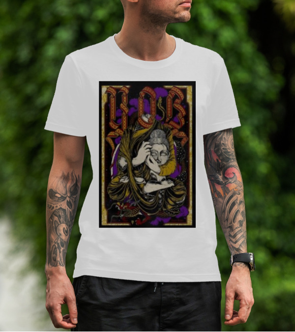 YOB Eugene John Henry’s Dec 09 Psychedelic Fantasy Sculpture T-Shirt