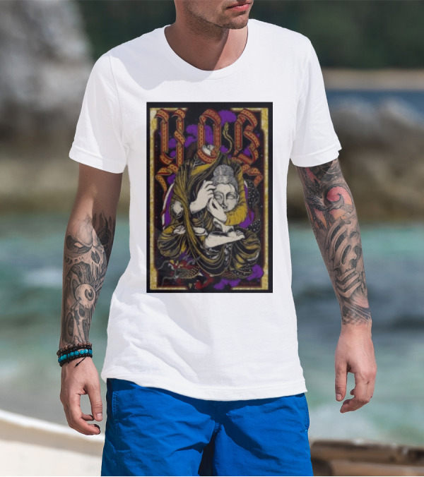 YOB Eugene John Henry’s Dec 09 Psychedelic Fantasy Sculpture T-Shirt