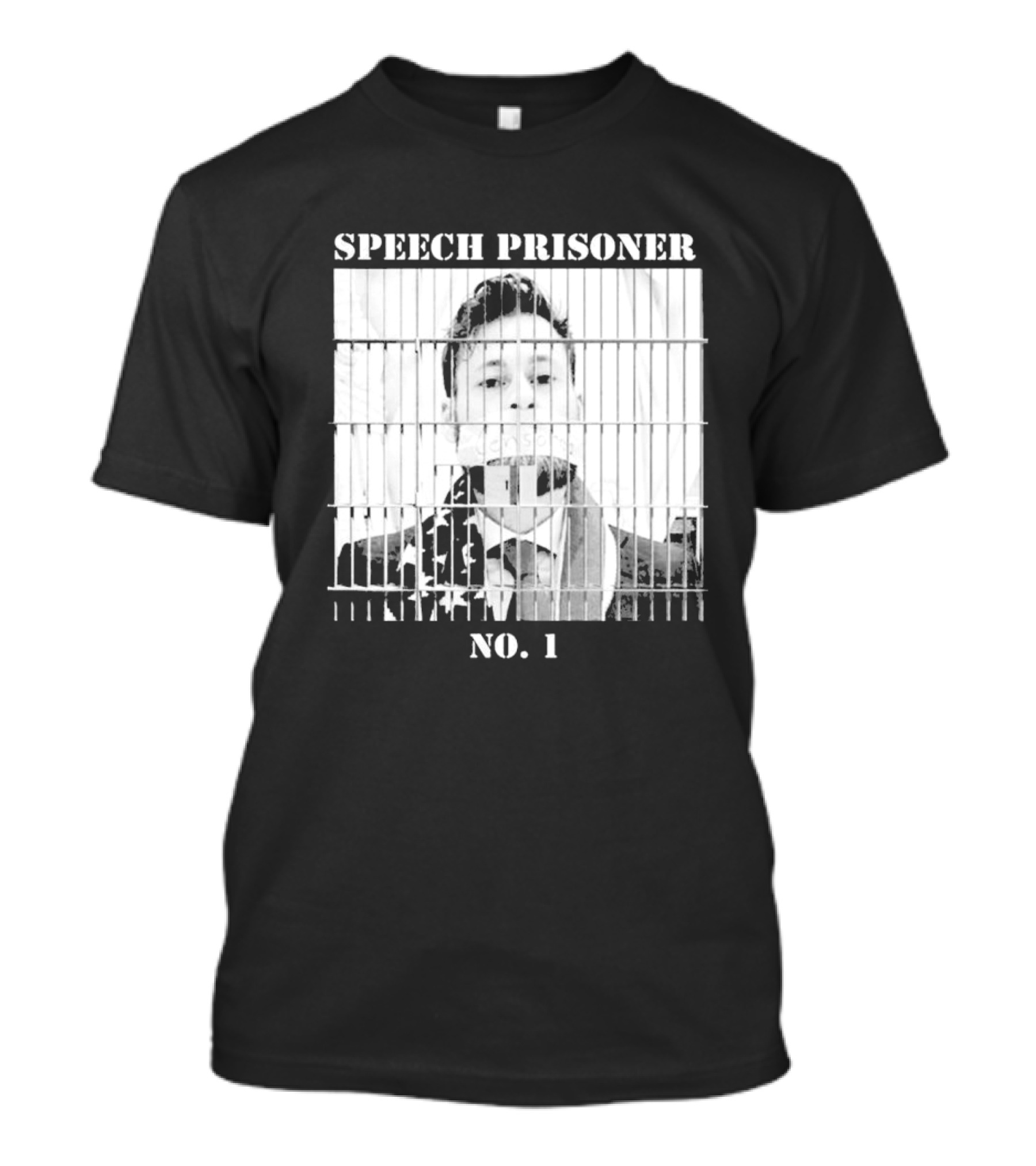 SPEECH PRISONER NO. 1 Owen Shroyer Photo T-Shirt