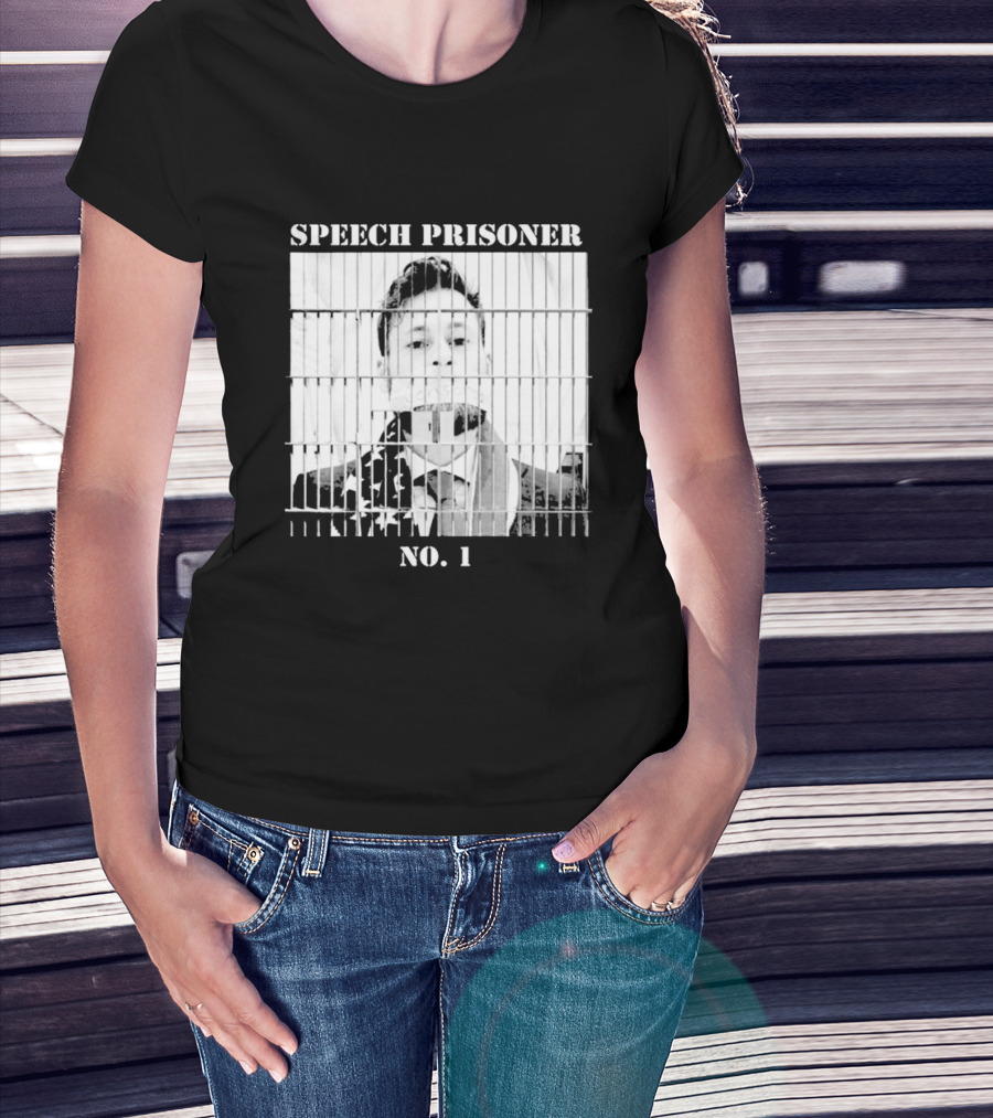 SPEECH PRISONER NO. 1 Owen Shroyer Photo T-Shirt