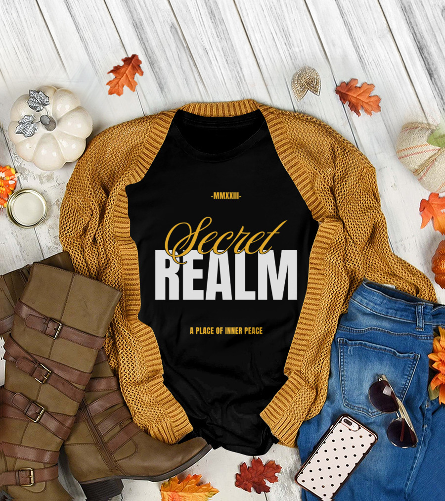 MMXXIII Secret Realm A Place of Inner Peace T-Shirt