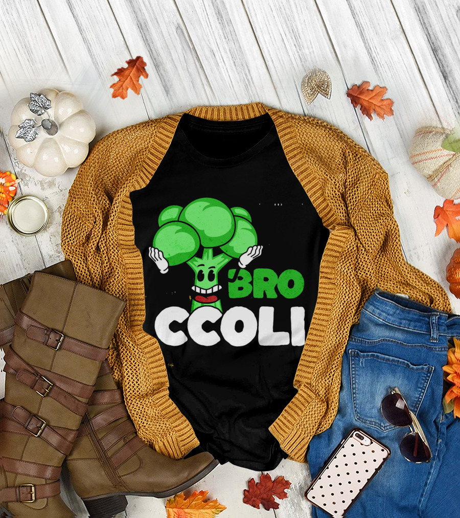 Hi Broccoli Green Goodness for a Healthy Life T-Shirt