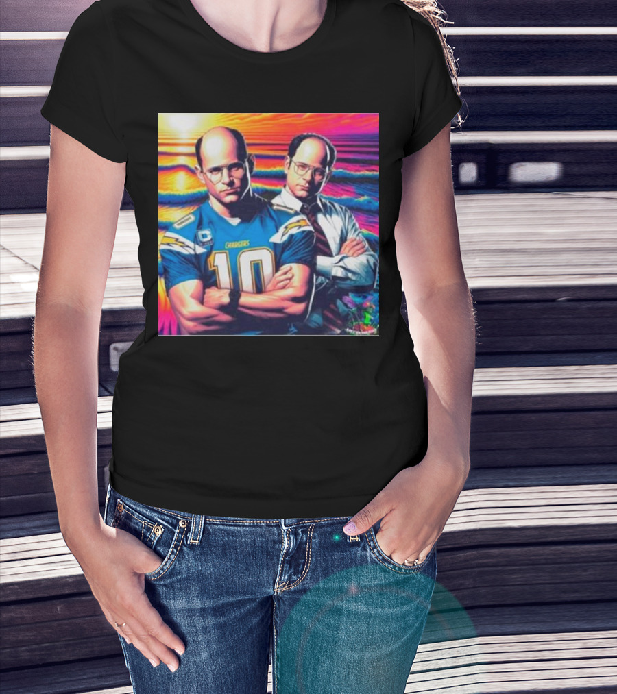 George Costanza Seinfeld Los Angeles Chargers General Manager Meme Campaign T-Shirt