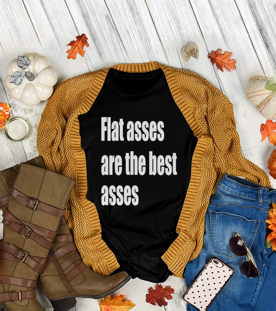 Flat Asses Are the Best Asses Rocky Toonzies T-Shirt