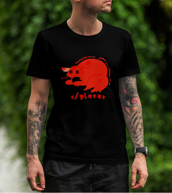 Glare Pokemon Red Coding Creature T-Shirt