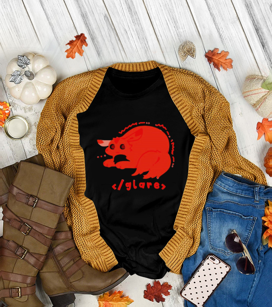 Glare Pokemon Red Coding Creature T-Shirt