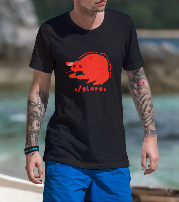 Glare Pokemon Red Coding Creature T-Shirt